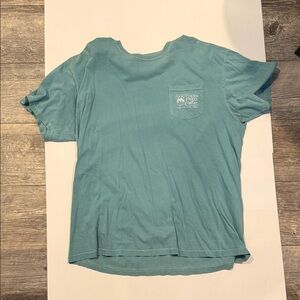Southern Tide Teal Pocket Tee